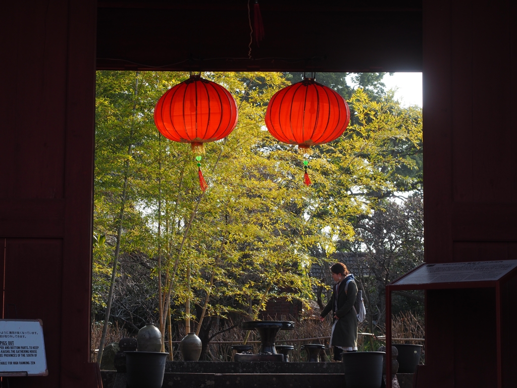 長崎 興福寺中庭