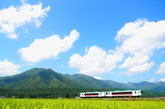 陸東の夏景