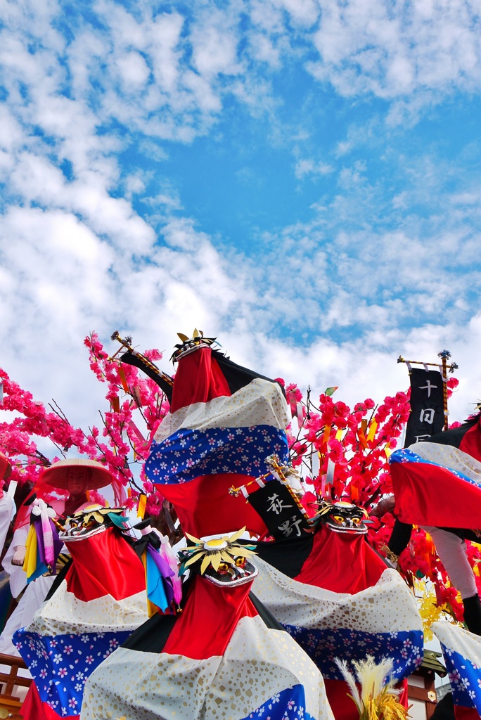 豊穣の鹿子踊り