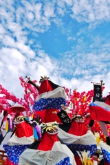 豊穣の鹿子踊り