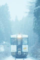 雪のある冬に