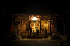 富山馬頭観世音の初詣