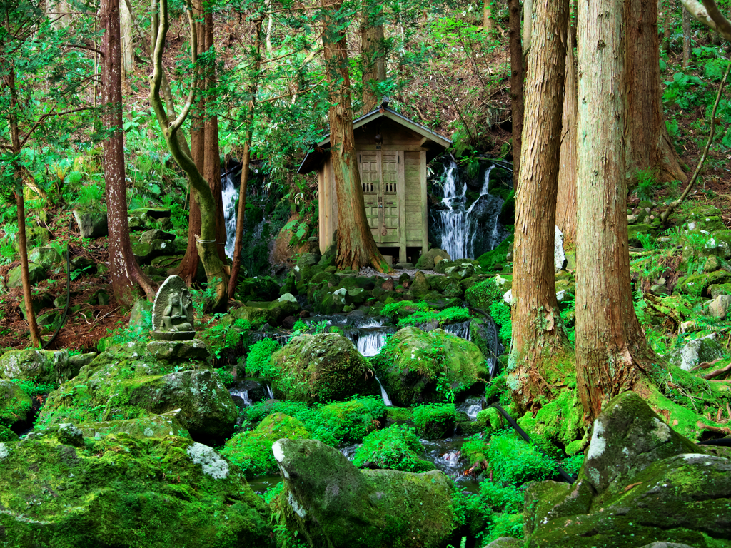 鳥海山麓　恵みの水