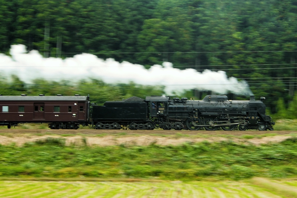 旅客用大型機の疾走