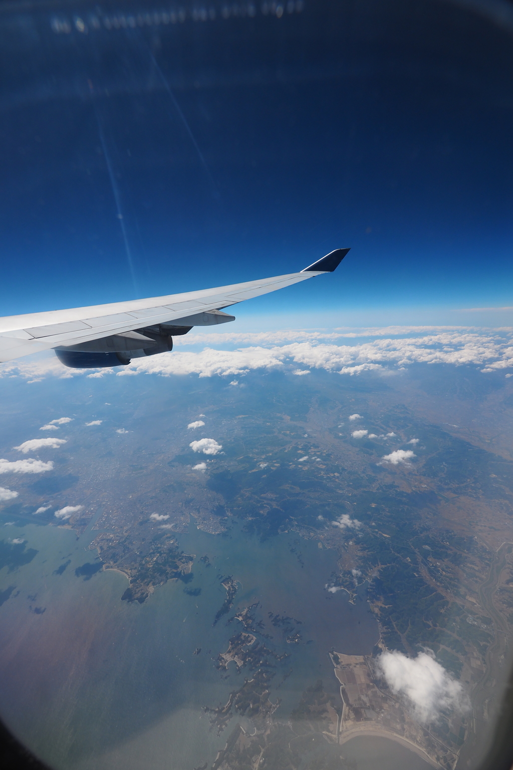 DL275 Over Matsushima Bay