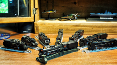 机上の男の浪漫