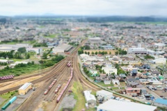 秋田ジオラマ