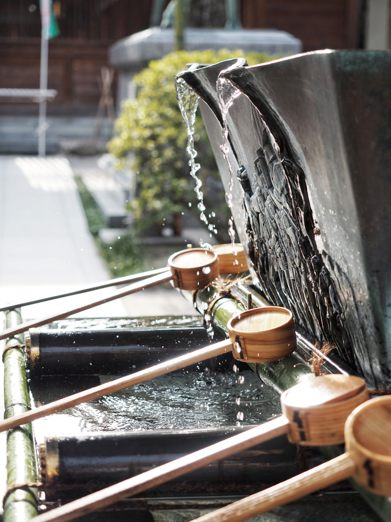 博多 櫛田神社手水舎