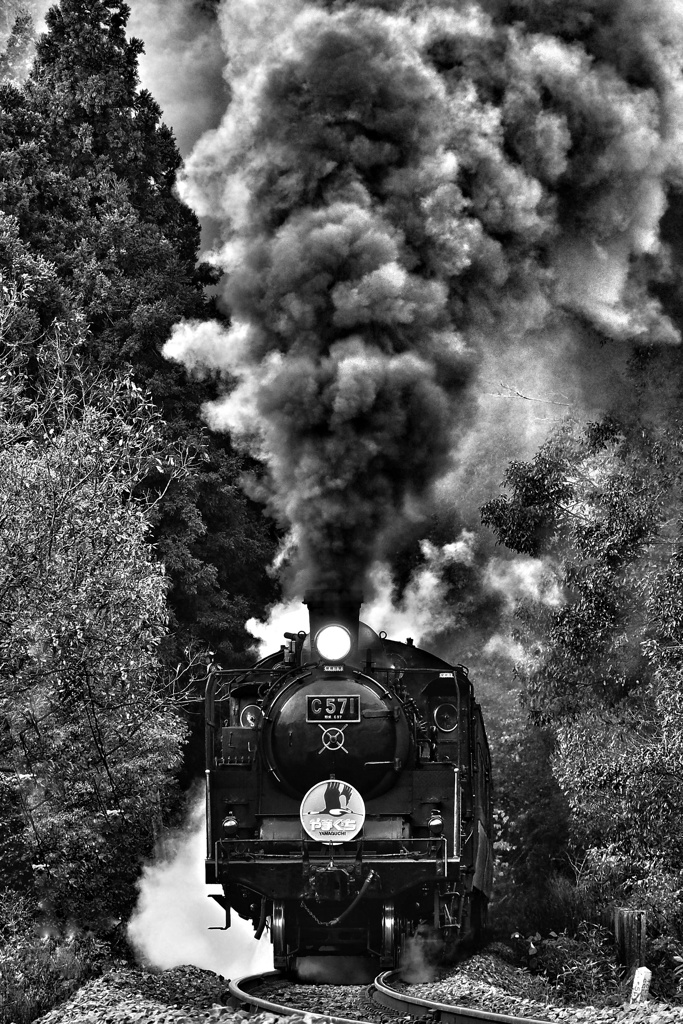 蒸気に魅せられ