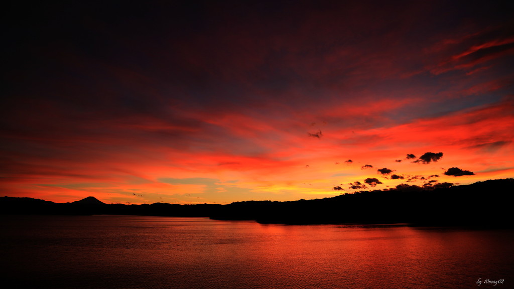 秋夕景