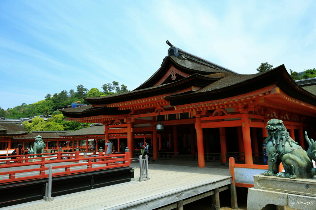 旅HITO　～厳島神社 社殿～