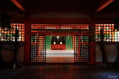 旅HITO　～厳島神社 拝殿～