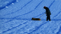 雪中散歩