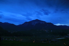 棚田ホタルかがり火まつり