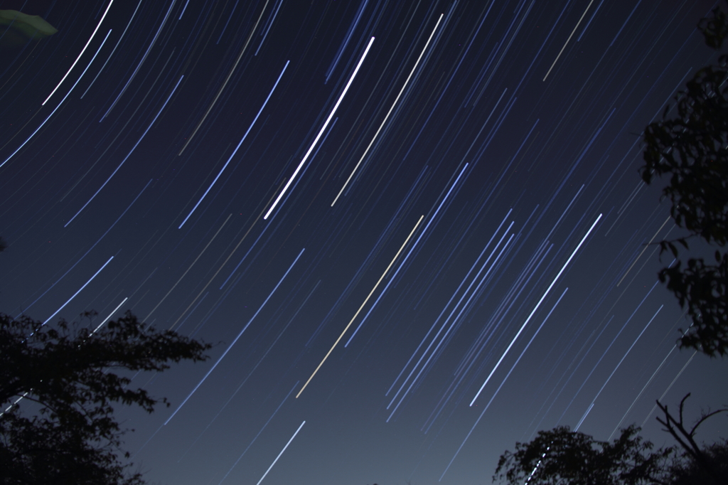 秋の夜空