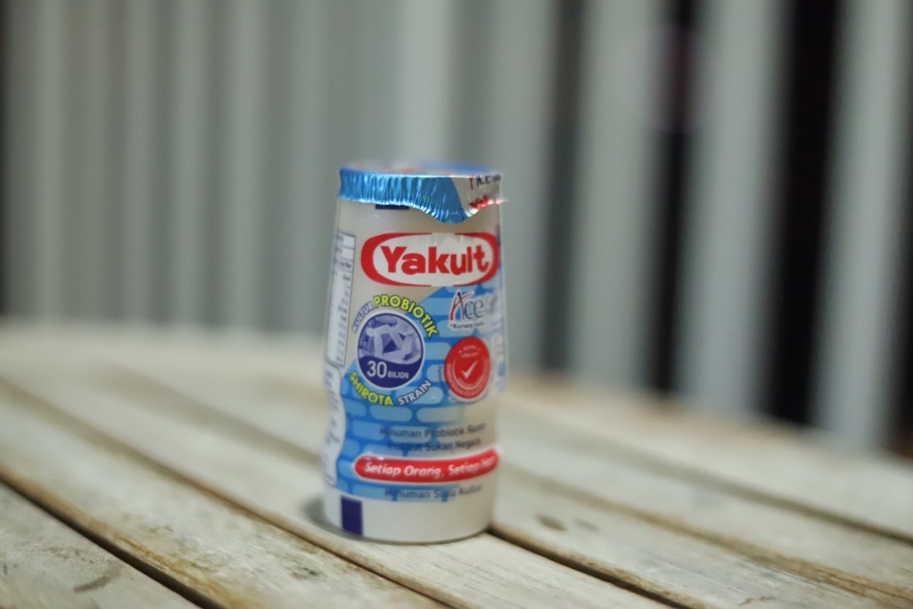 マレーシアで飲むヤクルト