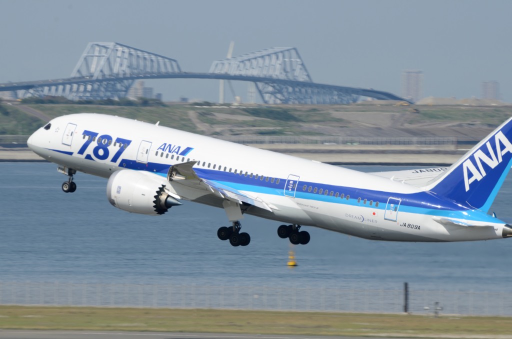 B787運行再開へのテストフライト？　次世代旅客機への架け橋！がんばれ