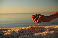 Sunset of Shell beach