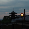 京の夕焼け