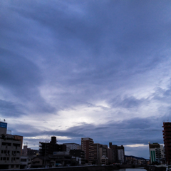 台風の影響