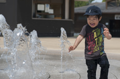 水魔法つかってる風