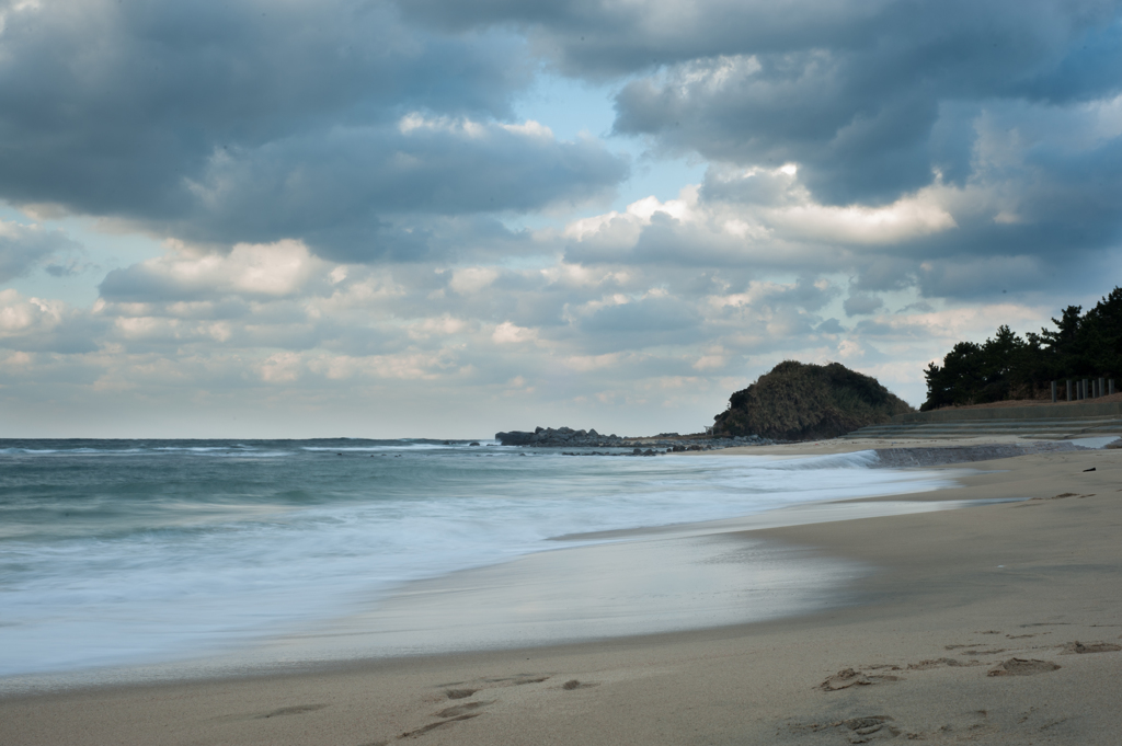 志賀島浜