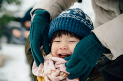初雪のひ