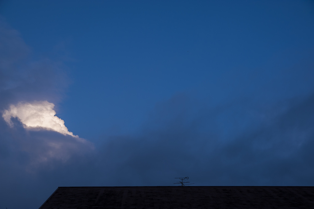 今日の空