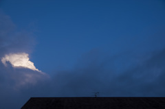 今日の空