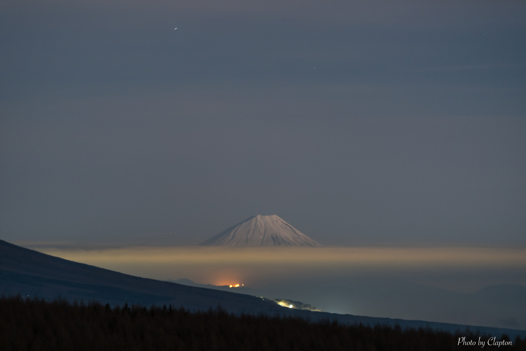 Floating Mt. Fuji