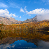 鏡池の秋