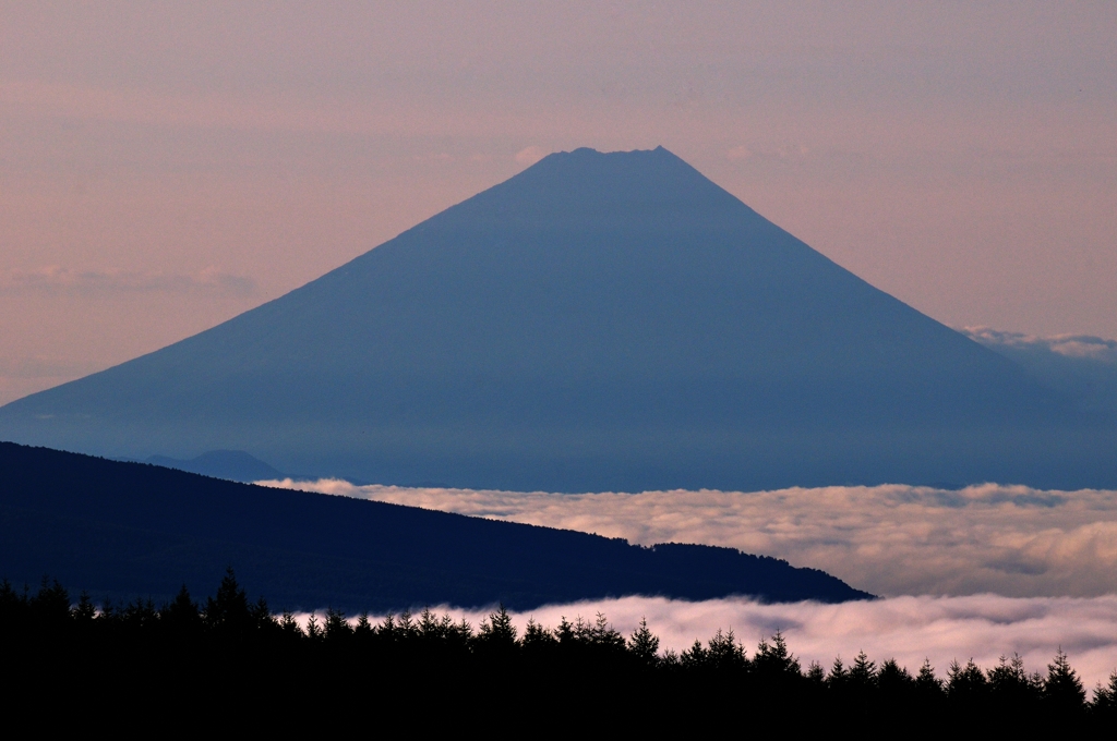 富士山近景