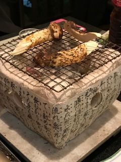焼き松茸