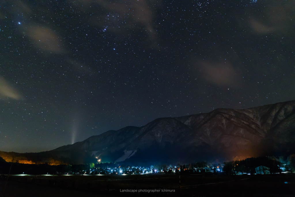 白馬村＜星空＞