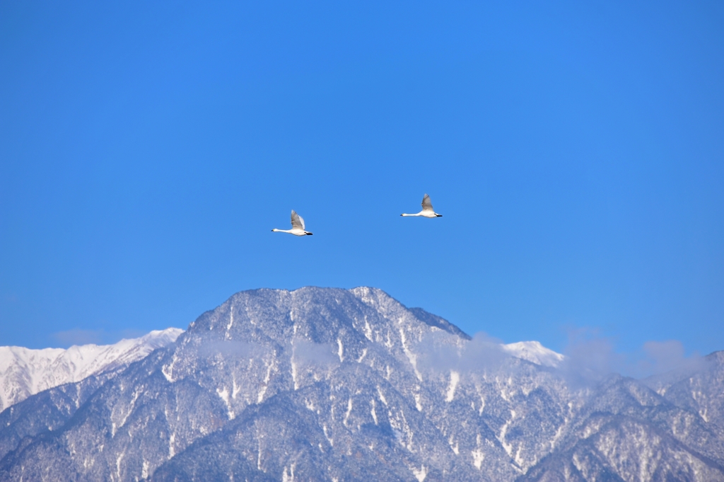 有明山上空