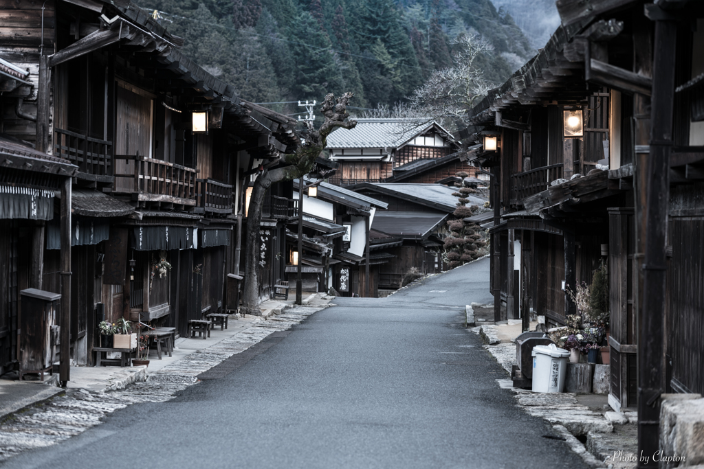 妻籠宿寸景