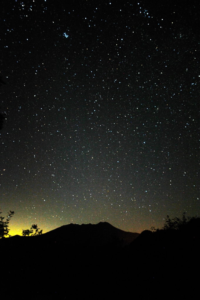 星降る御岳山