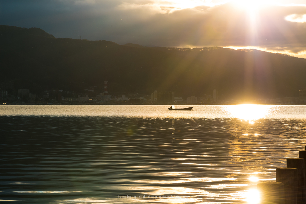 Morning of the fisherman