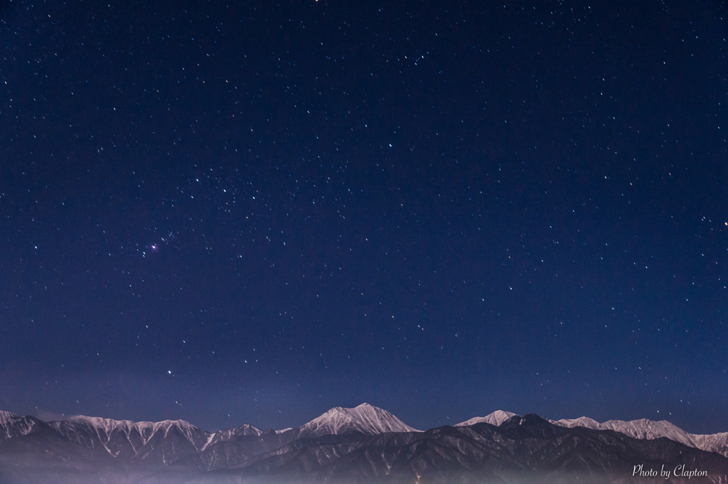 安曇野の星空