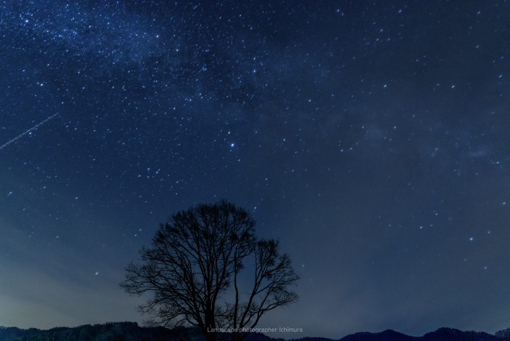 木曽馬の里の星空