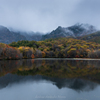 鏡池紅葉