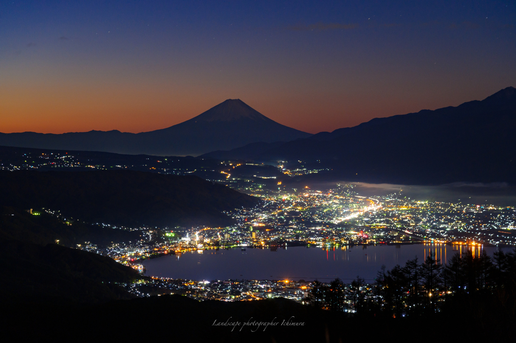 煌びやかな夜景