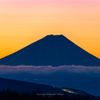 2020 富士山の夜明け