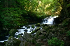 蓼科大滝＝全景＝