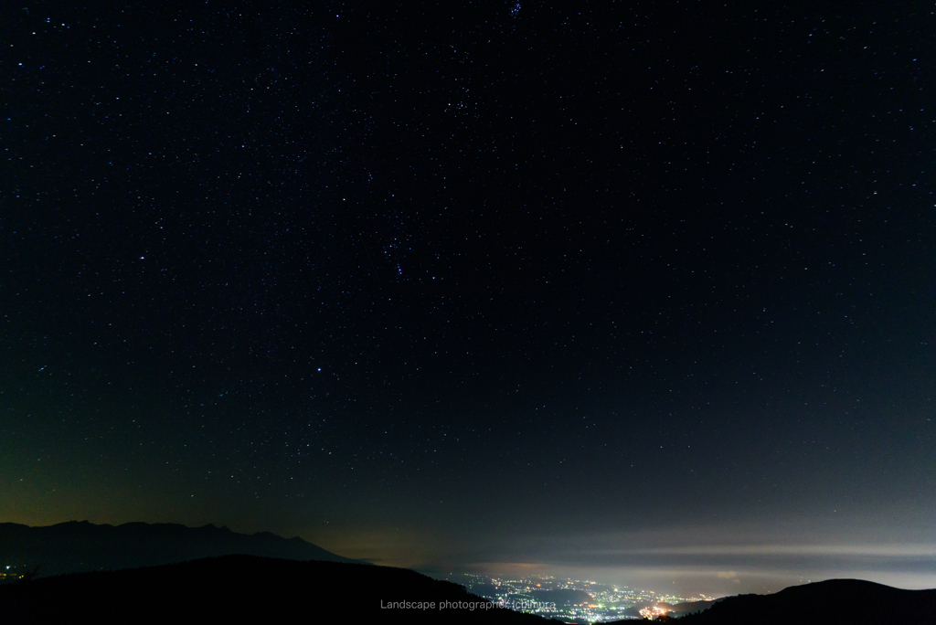 満天の星空