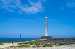 沖縄☆残波岬の灯台