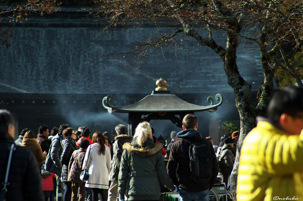 正月の輪王寺