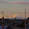 東武日光線と富士山３