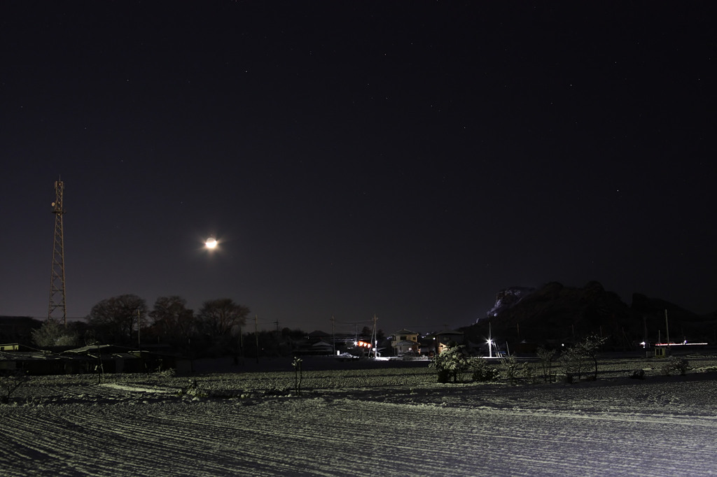 雪の降った夜