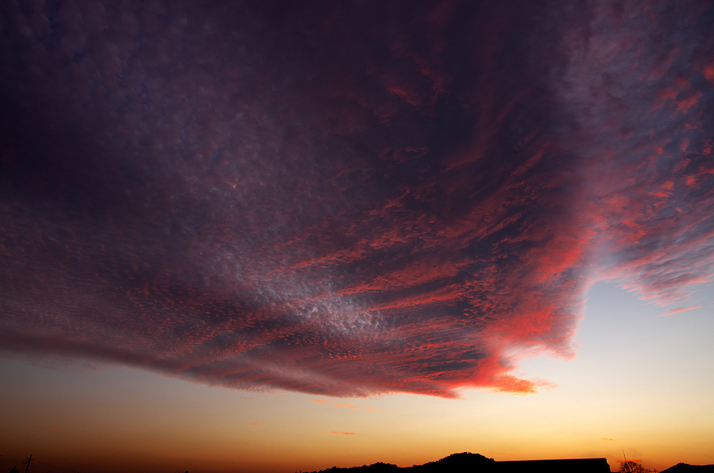 ある秋の雲